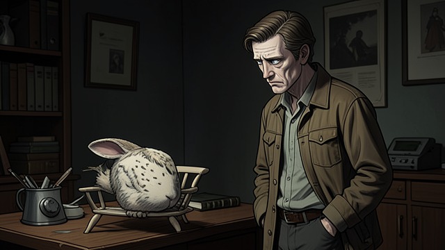 The Rabbit Misunderstanding from "Anxious People". The Rabbit Misunderstanding A marriage misread Roger sees Anna-Lena with Lennart in the rabbit costume and fears an affair.