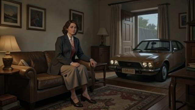 The Imagined Parking Place from "Anxious People". The Imagined Parking Place A comforting invention Estelle tells the others that Knut is still parking the car.