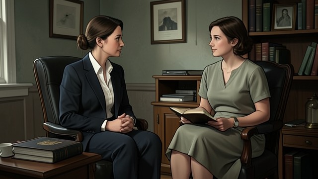 A Patient She Cannot Reach from "Anxious People". A Patient She Cannot Reach Sessions as resistance Zara visits Nadia for help sleeping but evades questions with arguments, jokes, and sharp judgments.