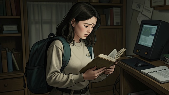 A Mother Sees the Warning from "Anxious People". A Mother Sees the Warning An adult’s fear The Bank robber worries that her daughter’s fantasy world is evidence of unhappiness.