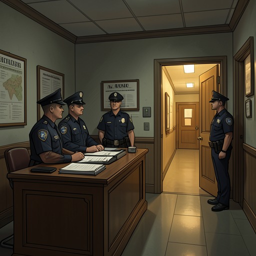 The Police Response Unravels from "Anxious People". The small-town officers’ imperfect response is shaped by institutional hierarchy, limited resources, and their struggle to act responsibly without certainty.