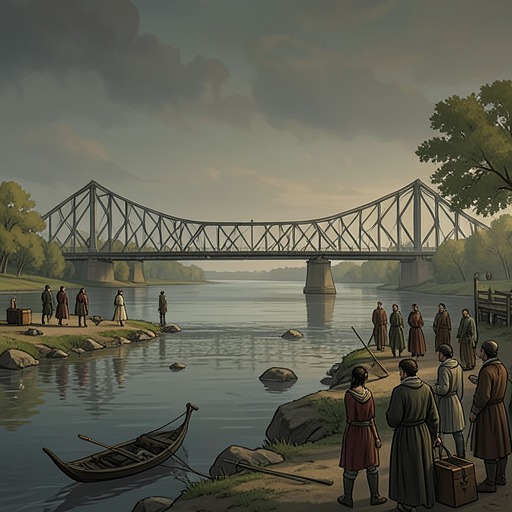 The Bridge as a Place of Connection from "Anxious People". The bridge gathers people whose lives intersect without initially knowing one another and becomes a setting for both loss and renewed connection.