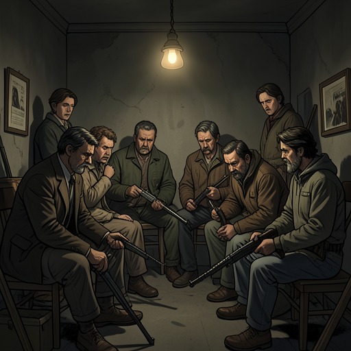 A Town’s Temporary Community from "Anxious People". A group of strangers briefly forms a community through shared danger, then carries small acts of recognition into separate lives.