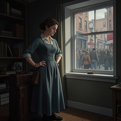 Estelle’s Companionship and Loss from "Anxious People". Estelle’s longing for company emerges through the hostage crisis, where memories of Knut lead her to make room for new neighbors and friendship.