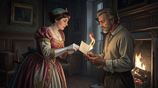 A Rival Temptation from "The Man Who Laughs". A Rival Temptation The duchess writes Josiana declares her desire for Gwynplaine and invites him to meet her.
