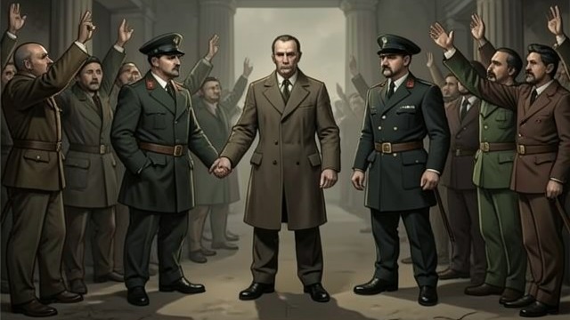 Silence Under Arrest from "The Man Who Laughs". Silence Under Arrest No charge explained Gwynplaine is commanded to follow without being told why.