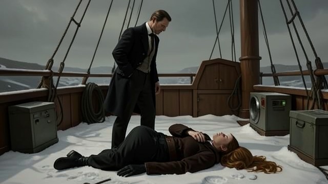 A Lord Dies in the Water from "The Man Who Laughs". A Lord Dies in the Water Status abandoned Gwynplaine returns to the Vograat after the House rejects his speech.