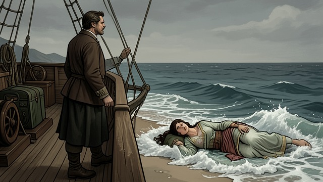 No Final Deliverance from "The Man Who Laughs". No Final Deliverance Reunion at sea The ship brings Gwynplaine back to Dea and Ursus. The return seems to answer the earlier message’s long journey.