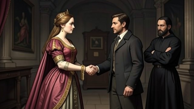 Affection as Statecraft from "The Man Who Laughs". Affection as Statecraft A staged reconciliation Anne presents the marriage as protection for Josiana’s inheritance.