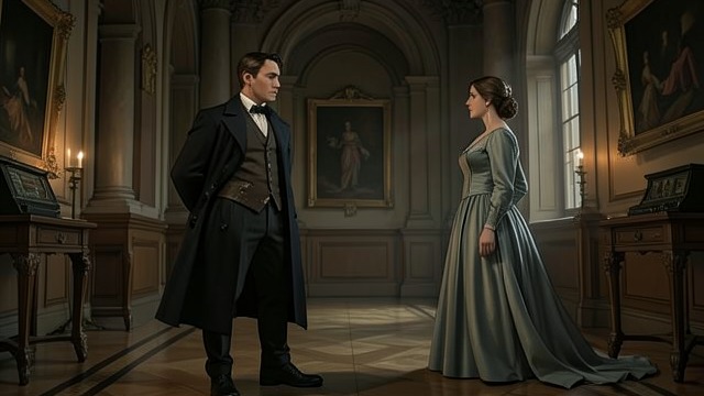 A Deferred Marriage from "The Man Who Laughs". A Deferred Marriage Courtship without settlement Lord David and Josiana remain formally engaged but postpone marriage.