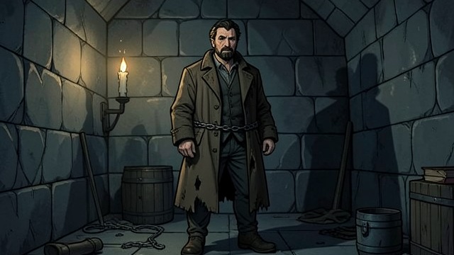 The Face Identified from "The Man Who Laughs". The Face Identified Confrontation The officials bring Gwynplaine before the tortured prisoner. Hardquanonne opens his eyes and recognizes his former subject.