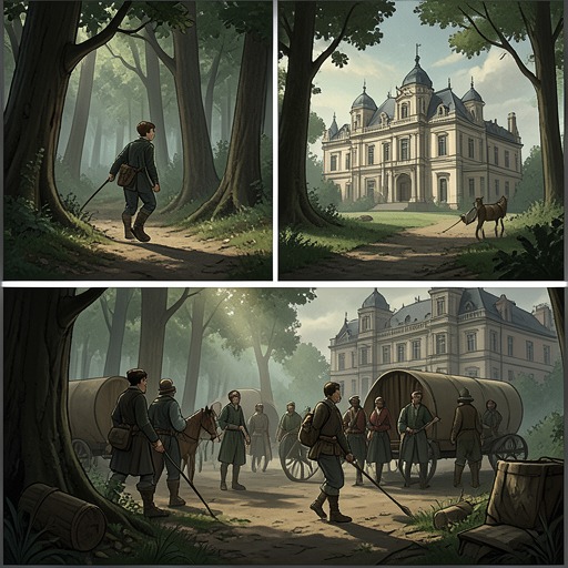 Gwynplaine’s Three Homes from "The Man Who Laughs". The three places Gwynplaine inhabits—the Portland wilderness, the travelling caravan, and the palace—mark changing forms of belonging and exclusion.