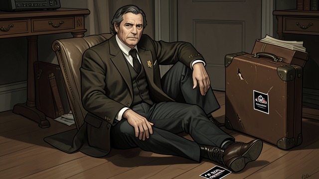 A Clue on the Floor from "Bullet Train". A Clue on the Floor The sticker as evidence Lemon secretly sticks a character sticker on the Prince before he dies.