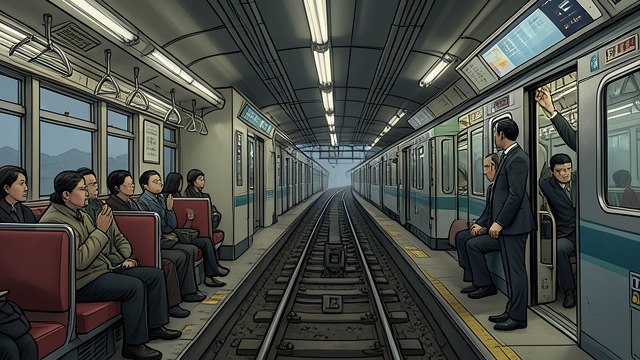 A Journey with Few Exits from "Bullet Train". A Journey with Few Exits The route imposes choices The Hayate departs on a fixed line with reserved seats and limited stops.
