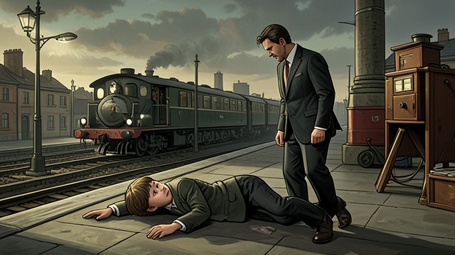 The Rooftop Fall from "Bullet Train". The Rooftop Fall A child in danger Wataru falls from a department-store rooftop after the Prince and his classmates take him there.