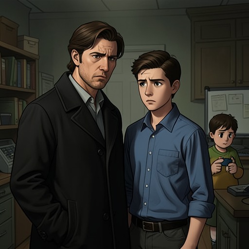 Kimura and Wataru from "Bullet Train". Kimura’s choices are shaped by the bond with Wataru, a relationship tested by neglect, grief, and the risk he accepts to protect his child.