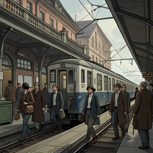 The Station as a Threshold from "Bullet Train". Each planned stop offers a chance to escape or verify the situation, but the characters’ choices repeatedly transform stations into new points of danger.