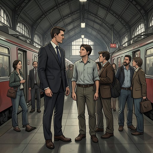 The Prince and Minegishi from "Bullet Train". The Prince seeks to test Minegishi’s authority and exploit his attachment to family, underestimating the criminal network and risks surrounding him.