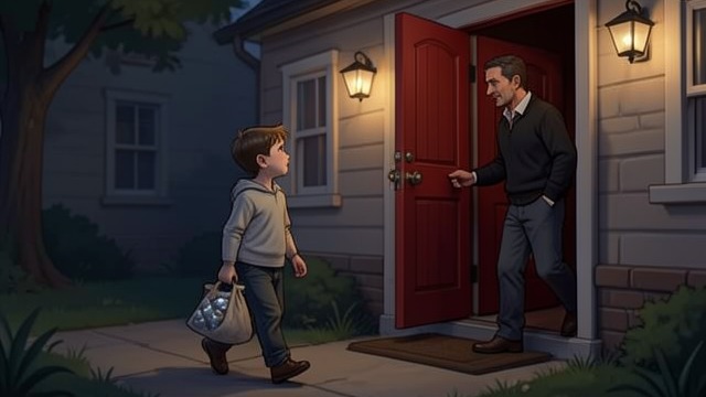 Return Transformed from "Hansel and Gretel". Return Transformed An earned way back After defeating the Witch, the children leave the forest and eventually reach their father’s home.