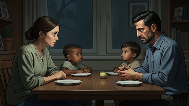Hunger at Home from "Hansel and Gretel". Hunger at Home A household under strain The Woodcutter’s family faces severe hunger. His children, Hansel and Gretel, depend on the adults for safety and food.