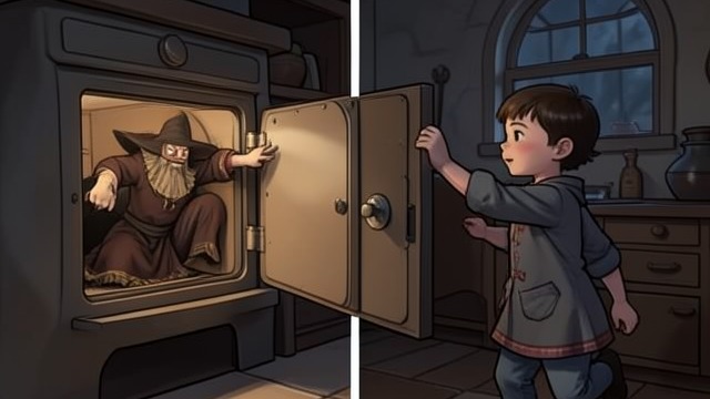 The Oven Trap from "Hansel and Gretel". The Oven Trap A dangerous command The Witch grows tired of waiting and orders Gretel to check whether the Oven is hot.
