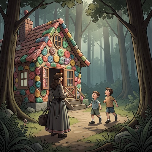 The Witch’s Rise and Fall from "Hansel and Gretel". The Witch’s apparent hospitality gives way to imprisonment and a plan to eat the children, until Gretel turns her own Oven against her.