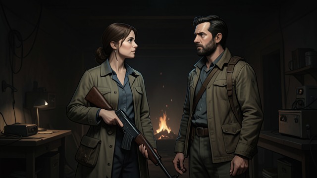 The Decision to Join Forces from "The Shepherd". Alliance by Choice A Measure of Trust Veena reveals that her father served in special forces and taught his children to take care of themselves.