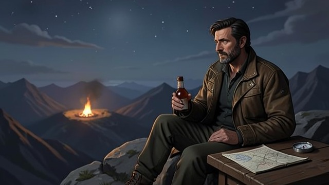 Coordinates in the Night from "The Shepherd". Coordinates in the Night Waiting for the Signal Lawson waits among ancient rocks after crossing into Afghanistan.