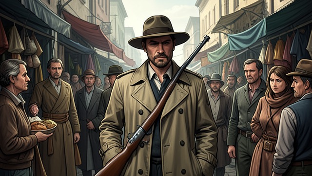 The Cover Story Becomes a Signal from "The Shepherd". Buying Weapons in Public A Compromised Entrance Lawson’s purchase at Shaba Used Auto Parts Market is designed to look conspicuous enough to spread word of a…
