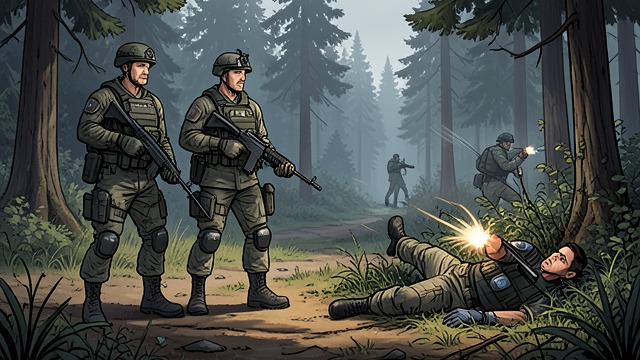 A Plan Without a Target from "The Shepherd". The Intercept Collapses A Broken Assumption Lawson and Veena reach the planned kill zone expecting the Shepherd to accompany a client.