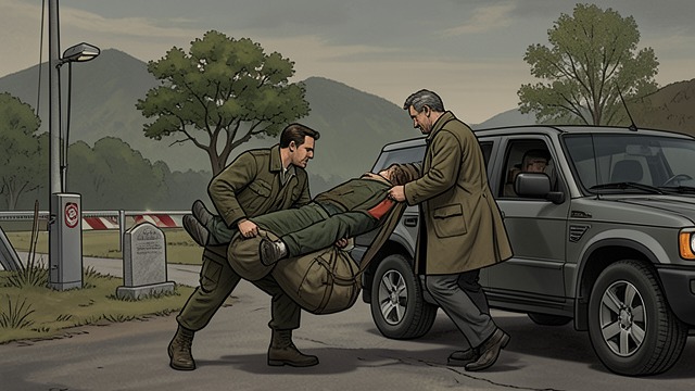 The Return Route from "The Shepherd". The Return Route Crossing Back with Veena After the fight, Lawson calls Niles and arranges to meet Haydar near the insertion point.