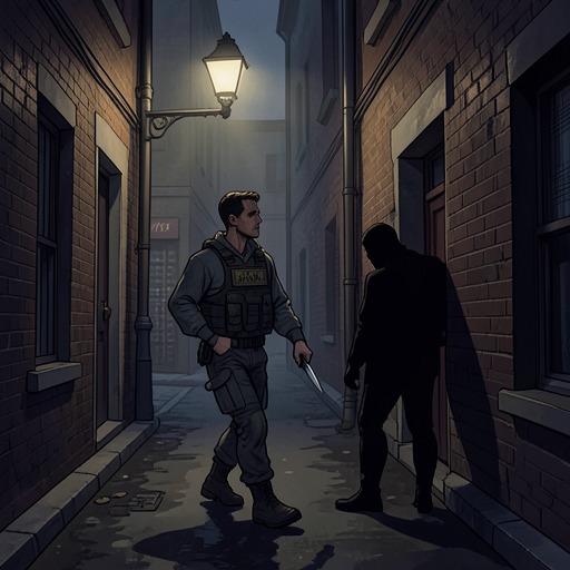The Hunt for the Child-Killing Vampire from "The Shepherd". This flow traces how Lawson’s assignment to stop the Shepherd tightens from a distant intelligence lead into a close-quarters fight for survival.