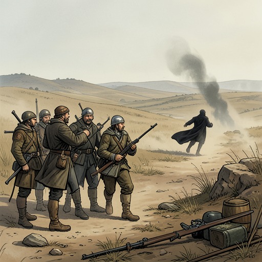 The Operation Unravels from "The Shepherd". This flow follows the operational conflict as Lawson’s need for secrecy collides with deliberate exposure, changing orders, and an unpredictable target.