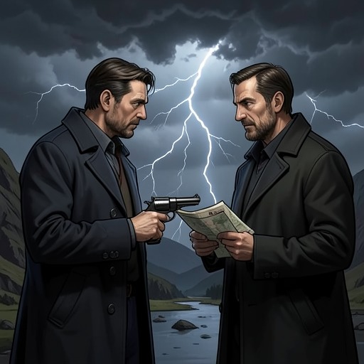 Lawson and Niles's Operational Trust from "The Shepherd". This thread traces how Lawson’s dependence on Niles’s judgment is tested by changing orders and ends in a frank, if sardonic, exchange after the mission.