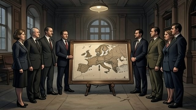 Federation Against Fear from "Last and First Men". Europe Consolidates Common danger The destruction of Europe’s eastern territories strengthens the desire for continental coordination.