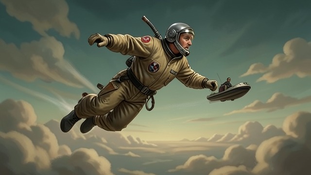 Flight Renewed from "Last and First Men". Freedom Across the Air Personal flight The Last Men use radiation-generator overalls for ordinary aerial movement and air-boats for speed.