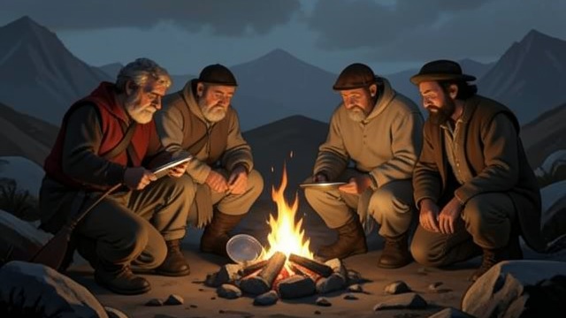Patagonia Finds the Ancients from "Last and First Men". A Past Revealed Archaeology changes scale The Patagonians discover ancient metal printing plates and reconstruct the history of the First human species.