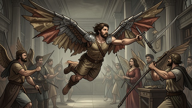 Flight as a Biological Ideal from "Last and First Men". Wings in the Making A recurring symbol The Sixth Men repeatedly imagine flight as bodily and spiritual liberation from Venus’s confined landscapes.