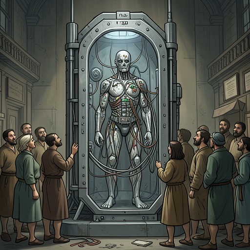 The Great Brain’s Revolt Against Nature from "Last and First Men". This flow traces how the Fourth Men’s intellectual project becomes tyranny, provokes resistance, and leads them to create a more balanced successor.