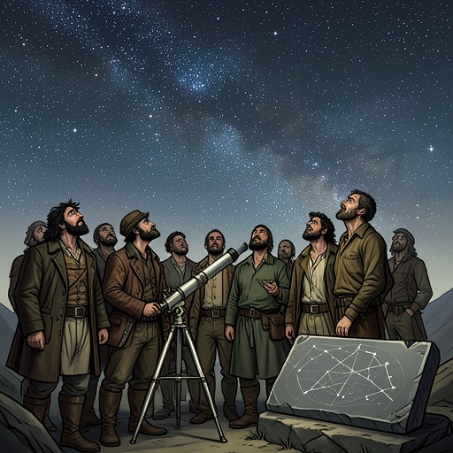 The Last Men’s Cosmic Perspective from "Last and First Men". This flow traces how the Last Men move from astronomical knowledge to a philosophical vision of humanity as a brief, beautiful participant in a vast and…