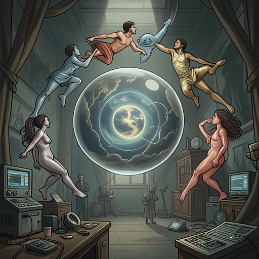 The Neptunian Journey from "Last and First Men". This flow traces how repeated Neptunian failures give way to deliberate human redesign and, eventually, the shared consciousness of the Last Men.