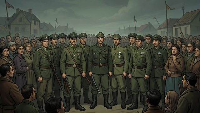 敌人心中的军队,《黄蜂》中的场景。幻影军队的影响 镇压不断升级 官员们逮捕人员,并大肆宣扬达格取得的所谓胜利,却没有建立真正的指挥体系。他们采取的措施,使这个虚构的运动显得愈发强大。 人为制造的负担 达格牵制着警察、军队和高级官员的注意力。幻影军队的影响力,与其说来自成员,不如说来自为搜寻他们而调拨的资源。