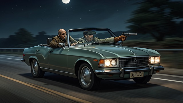 Separation After the Escape from "Wasp". Allies Become Liabilities A killing in the getaway car Gurd shoots Lithar after a quarrel, while Skriva abandons Brank during the escape.