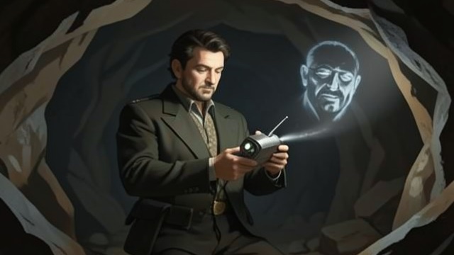 A Voice in the Cave from "Wasp". Brief Connection Across Distance A report received Mowry uses the cave transmitter to describe his campaign and receives confirmation that Sirian forces are…