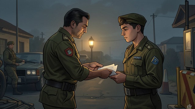路障前的上校,《黄蜂》中的场景。未经核实的军衔 士兵服从伪装 莫里自称拥有军方权威,一名年轻中尉接受了他的证件,让他通过了路障。相比谨慎核查,等级制度更快地奖赏了自信的表演。 欺骗只是暂时的 中尉的服从让莫里得以离开珀特恩,但假身份一旦被揭穿并传开,就会成为他的负担。只要还没人核对记录,权威就能让他通行。