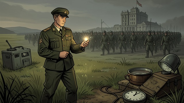 Orders for Phase Nine from "Wasp". A Compressed Schedule Headquarters changes course The command skips intermediate phases and orders Mowry to begin Phase Nine.