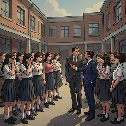 The Schoolgirls’ Capture of the Flasher from "Kim Ji-young, Born 1982". This thread traces how students targeted by an exhibitionist move from fear and mockery to direct action, while the school’s response reveals a sharp divide…