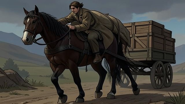 A Weakening Horse from "Black Beauty". A Weakening Horse Unrelieved Labor Black Beauty enters a low-cost cab business where work continues without a weekly rest.