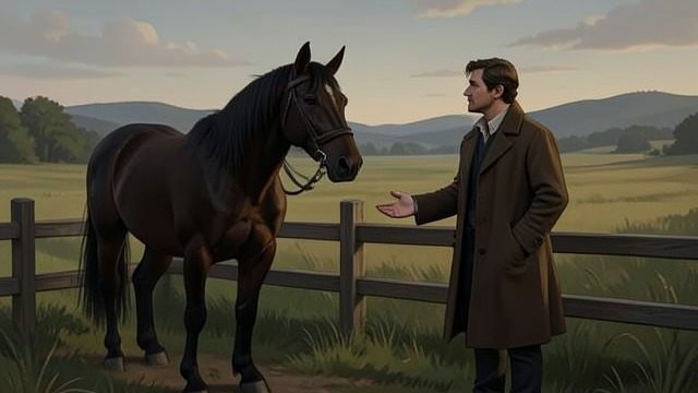Separation from Home from "Black Beauty". Separation from Home A New Owner Squire Gordon buys Black Beauty and takes him away from the meadow.