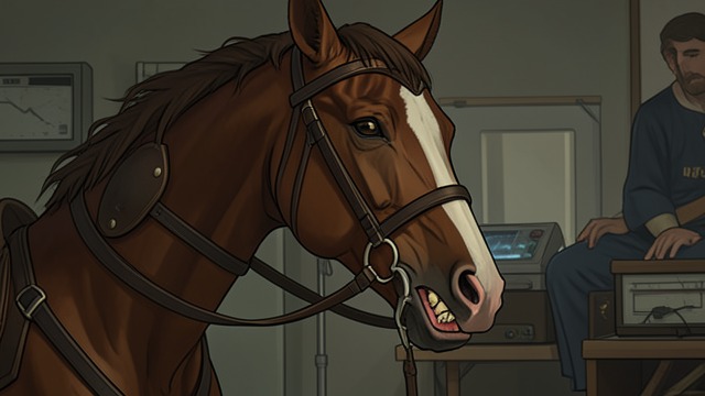 Ginger’s Early Pain from "Black Beauty". Ginger’s Early Pain Restraint for Style Ginger is made to wear a tight check-rein and sharp bit so that her carriage appearance meets fashionable expectations.